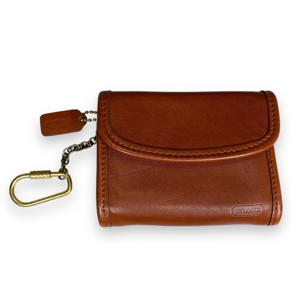 Coach Vintage Multi Function Wallet in British Khaki Leather 7219